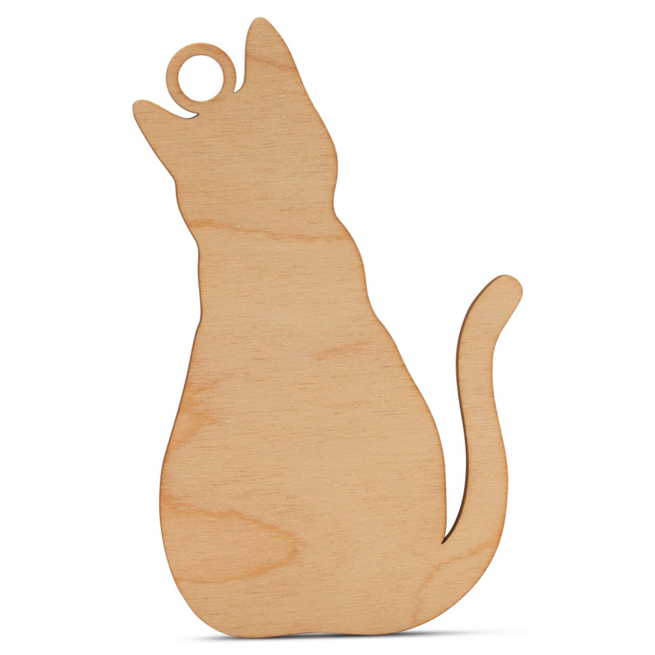 Cat Christmas Ornament, From 4"- 8", Wood Craft & Gift | Woodpeckers